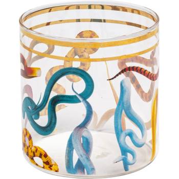 Seletti Чаша за вода TOILETPAPER SNAKES 8, 5 cм, Seletti (SLT15983)