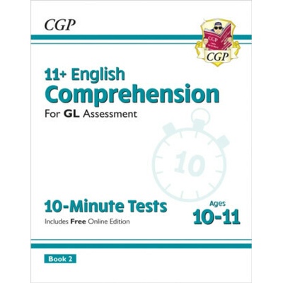 11+ GL 10-Minute Tests: English Comprehension - Ages 10-11 Book 2 (with Online Edition) - CGP Books – Hledejceny.cz