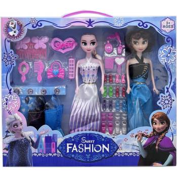 Image 1 of Armtoys 2 КУКЛИ ЛЕДЕНО ЦАРСТВО С ОБУВКИ И АКСЕСОАРИ