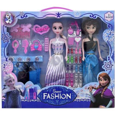 Armtoys 2 КУКЛИ ЛЕДЕНО ЦАРСТВО С ОБУВКИ И АКСЕСОАРИ