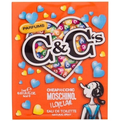 Moschino Cheap And Chic I Love Love parfum dámsky 1 ml vzorka