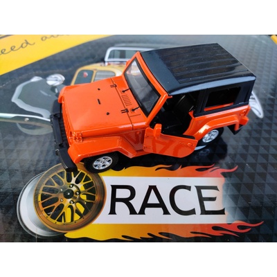 Метален джип с отварящи се врати и звукови ефекти Дефендър