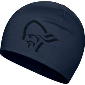 Norrøna Зимна шапка (beanie) Norrøna /29 PureUll180 Beanie - Indigo Night - размер One Size (904-6167-0211)