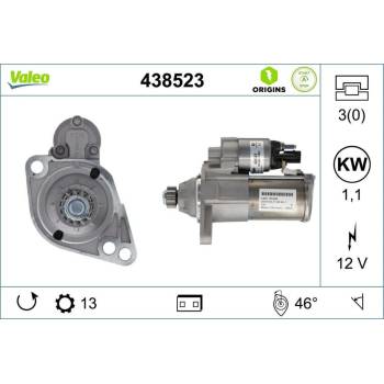 Startér VALEO 438523