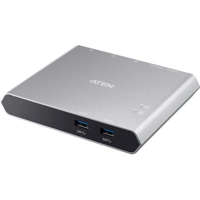 Kvm превключвател, aten us3310, 2-портов, 4k, hdmi, usb-c (us3310-at)