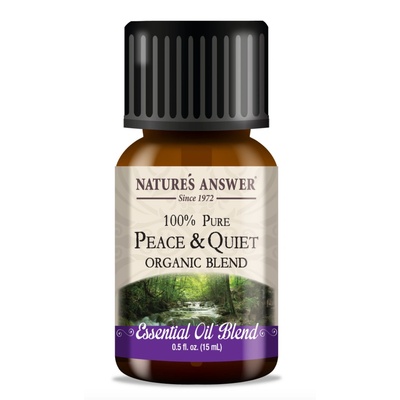Nature's Answer Peace and Quiet Blend, Essential Oil, Peace and Quiet, етерично масло, ОРГАНИЧНО, 15 ml