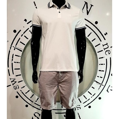 Camp David polo tričko CW2404-3906-11 bílá