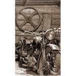 DIMEX ART Флизелинов фототапет старинен гараж 150 x 250 см