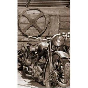 DIMEX ART Флизелинов фототапет старинен гараж 150 x 250 см