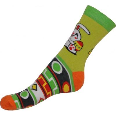 Mira Pestrý velikonoční zajíček dětské zelené – Zboží Dáma