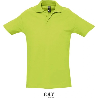 Sol´s Collection polokošile Spring II krátký rukáv COT-25136209301 zelené jablko
