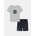 Under Armour Момчешки комплект Under Armour UA PRINTED SS SHORT SET-GRY Under Armour | Siv | Момчешки | 2-3YR