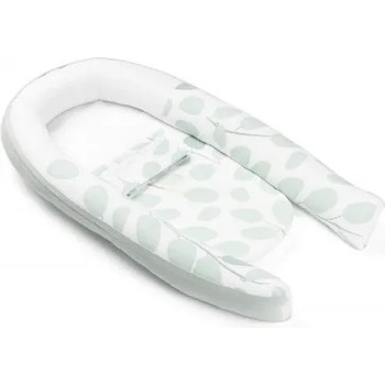 Doomoo Гнездо за сън Doomoo - Cocoon Leaves, Aqua Green (CO 08)