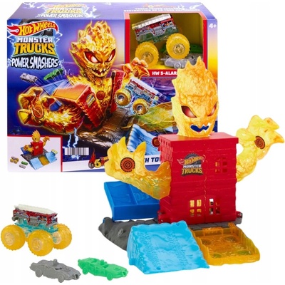 Hot Wheels Monster Trucks Arena Smashers závodní dráha Ohnivá věž