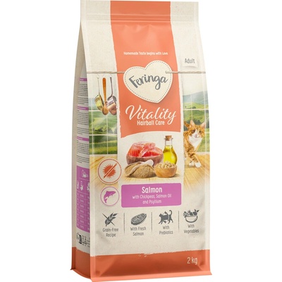 Feringa Vitality Hairball Care losos 2 kg