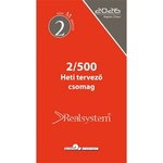 REALSYSTEM 2/500 годишен седмичен график пръстен календар аксесоар 2500-00 (2500-00)