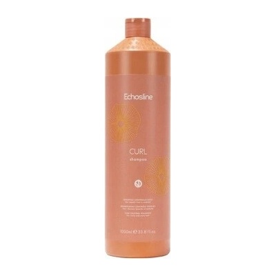 Echosline Curl šampon pro kontrolu vlnitých a kudrnatých vlasů 1000 ml