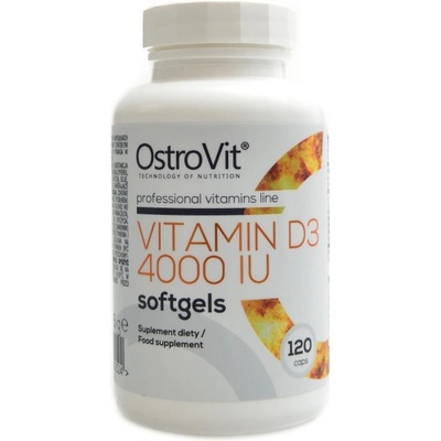 Ostrovit Vitamin D3 4000 IU 120 kapsúl