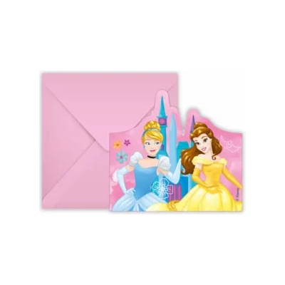 Procos Покани Disney Princess 6 бр