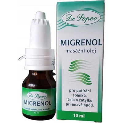 Dr. Popov Esenciální olej Migrenol 10 ml