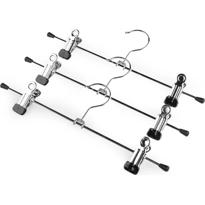 Prima-obchod Kovové ramínko na zboží s klipy, barva stříbrná – Zbozi.Blesk.cz