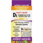 Webber Naturals Liquid Vitamin D3 1000 IU [25 мл]