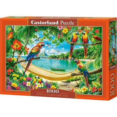 Castorland Пъзел Castorland от 1000 части - Екзотично място за теб (C-105403-2)