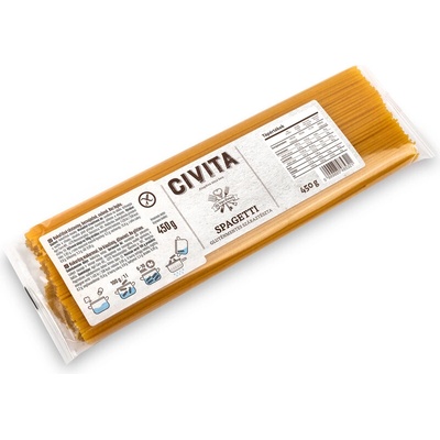 Civita Těstoviny kukuřičné Špagety 450 g
