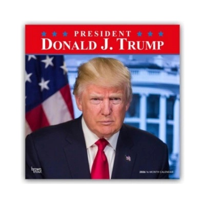 BrownTrout President Donald J. Trump - Präsident Donald J. Trump 2026 - 16-Monatskalender | BrownTrout Publishers Inc