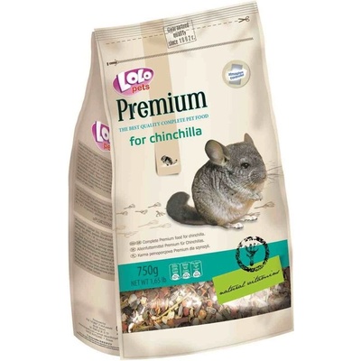 Lolo Pets Пълноценна храна за чинчила 750гр (lo - 70167)