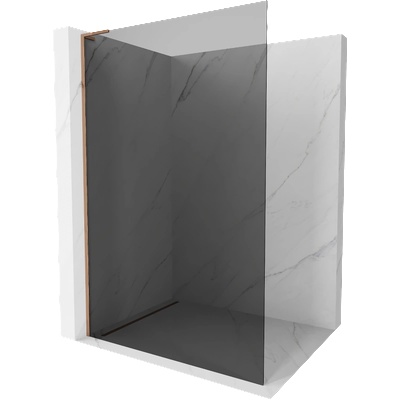 Mexen Kioto L душ параван Walk-in 120 x 200 cm, графит, розово злато - 800-120-103-60-40 (800-120-103-60-40)
