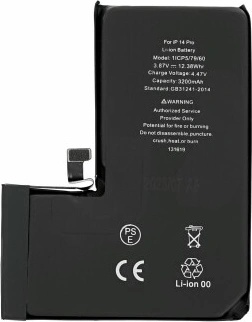 Apple (OEM) Оригинална (OEM) батерия за Apple iPhone 14 Pro, 3200 mAh (22821)