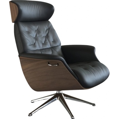 Flexlux Volden Medium černé kožené