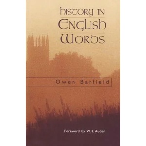 History in English Words | Owen Barfield (ISBN: 9780940262119)