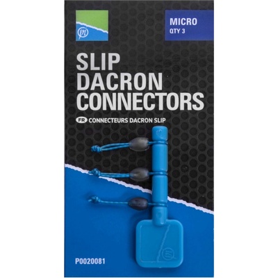 Preston Slip Dacron Connector Micro 3ks