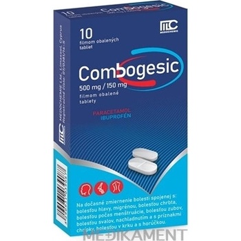 Combogesic 500 mg/150 mg tbl.flm. 10 x 500 mg/150 mg