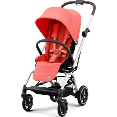 CYBEX Eezy S Twist+2 Silver Frame 2023 Hibiscus Red