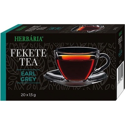 Herbária Čierny čaj s príchuťou Earl Grey porciovaný 20 ks
