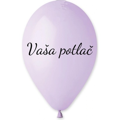 Svet balonku Balónik s textom Levanduľový 26 cm