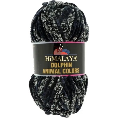 Himalaya Příze Dolphin animal colors 83106 černo-bílá