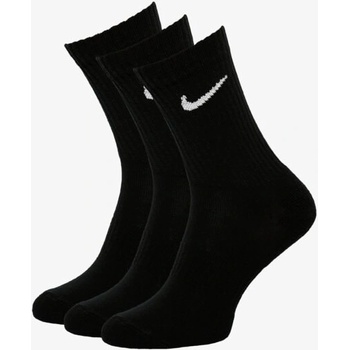 Nike 3-Pack Cushioned Crew Socks дамски Аксесоари Чорапи SX7664-010 Черен 34-38 (SX7664-010)