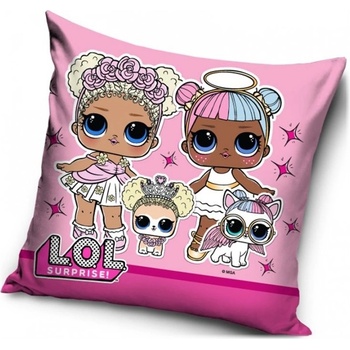 Carbotex Vankúš L.O.L. Surprise motív Maznáčikovia 40x40