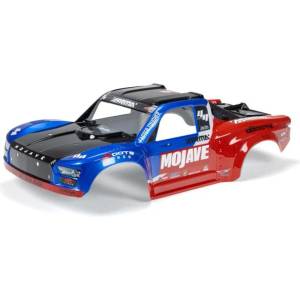 Arrma каросерия синя/червена: Mojave 4S