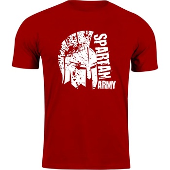 Image 1 of DRAGOWA Тениска с къс ръкав Spartan Army Leon, червена, 160 г/м2 (8257)