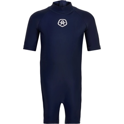 Color Kids Детски цял бански от ликра (UV защита) Color Kids Kid's Suit S/S Lycra - Dress Blues - размер 80 (EU) (750-2345-0113)