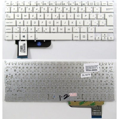 slovenská klávesnice Asus VivoBook Q200 Q200E S200E X201 X201E X202 bílá SK - no frame