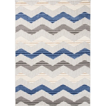 Makro Abra AVENTURA EC92A Vlnky šedý modrý