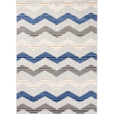 Makro Abra AVENTURA EC92A Vlnky šedý modrý