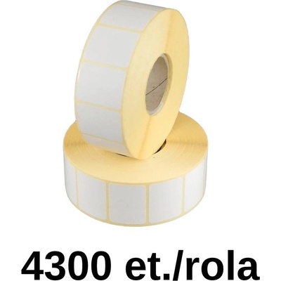 ZINTA Самозалепващи SGP етикети ZINTA 40х30 mm, 4300 ет. /ролка (40X30X4300-SGP)