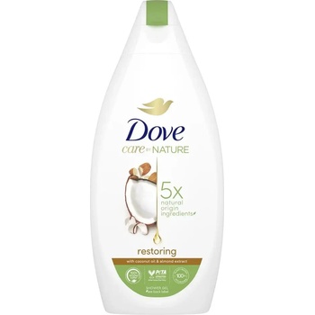 Dove Restoring Kokos a Mandle sprchový gél 400 ml